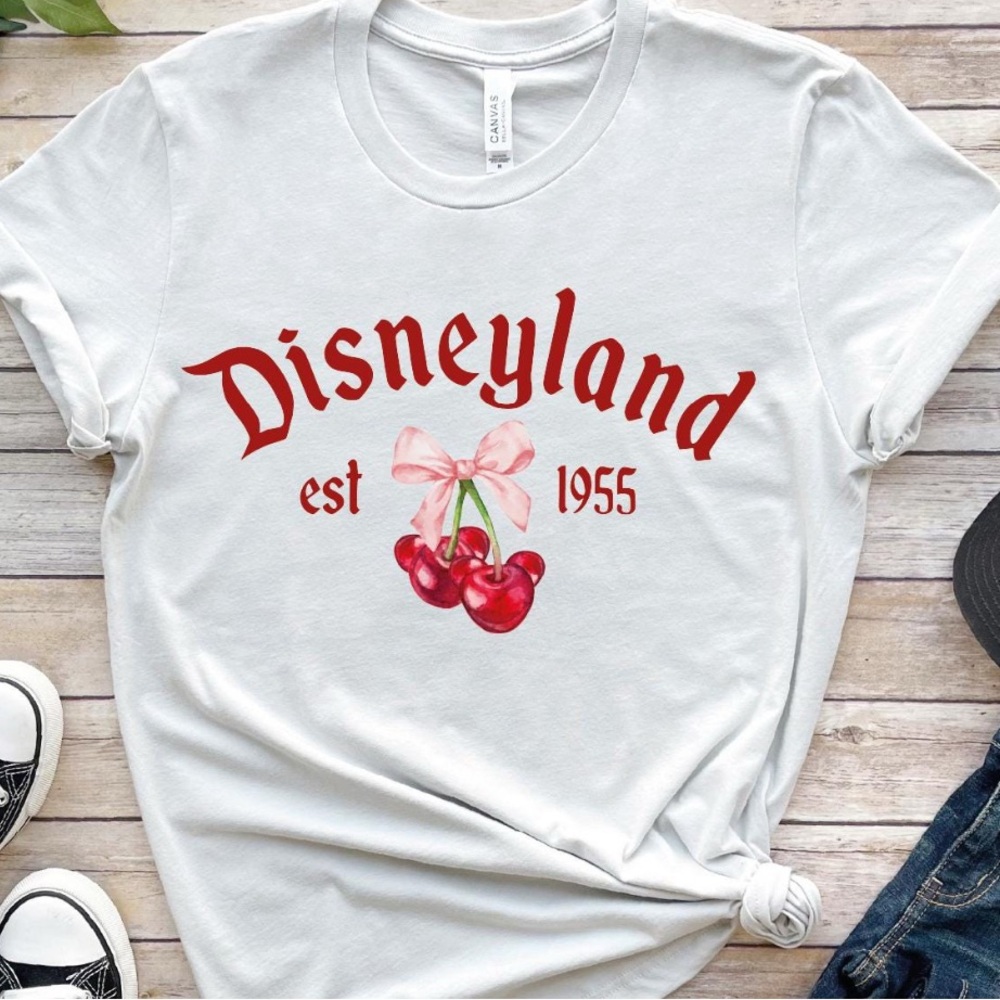 Disneyland 1955 Cherry Shirt